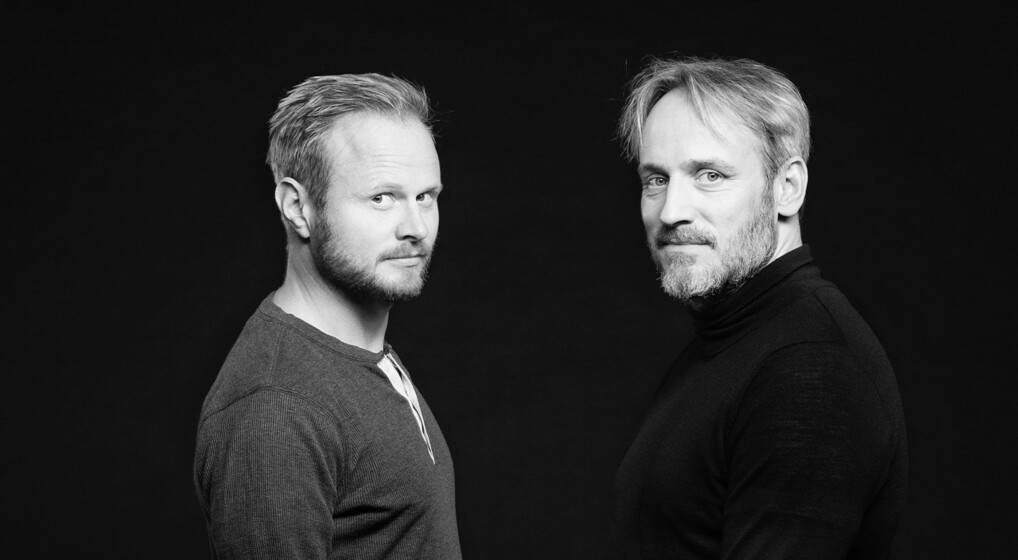 Skuespiller Rasmus Botoft og skuespiller og stand-up komiker Jonathan Spang