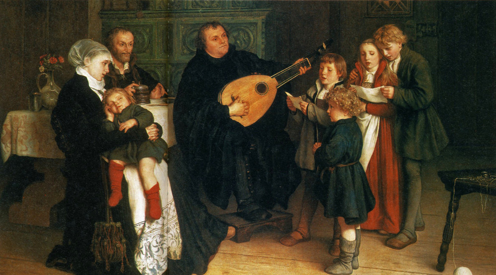 Luther elskede musik og kunne spille både fløjte og lut