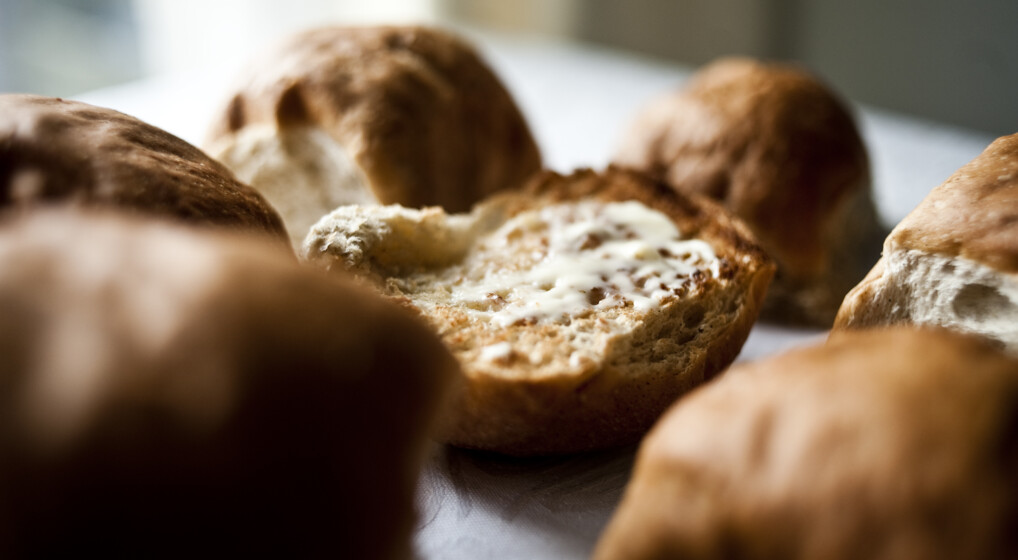 Ristede hveder med smør